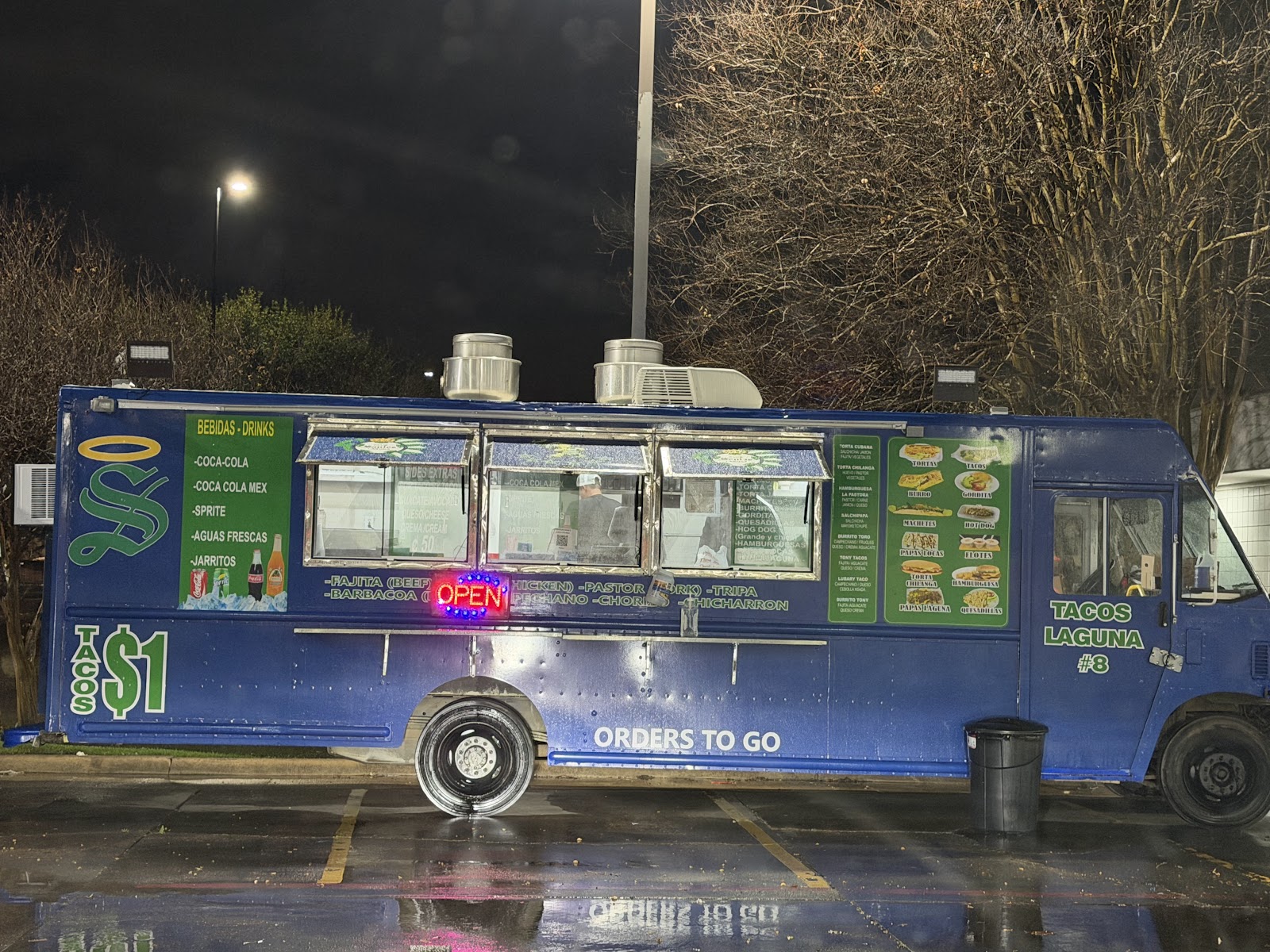 Inside Tacos Laguna #8 (Food Truck)